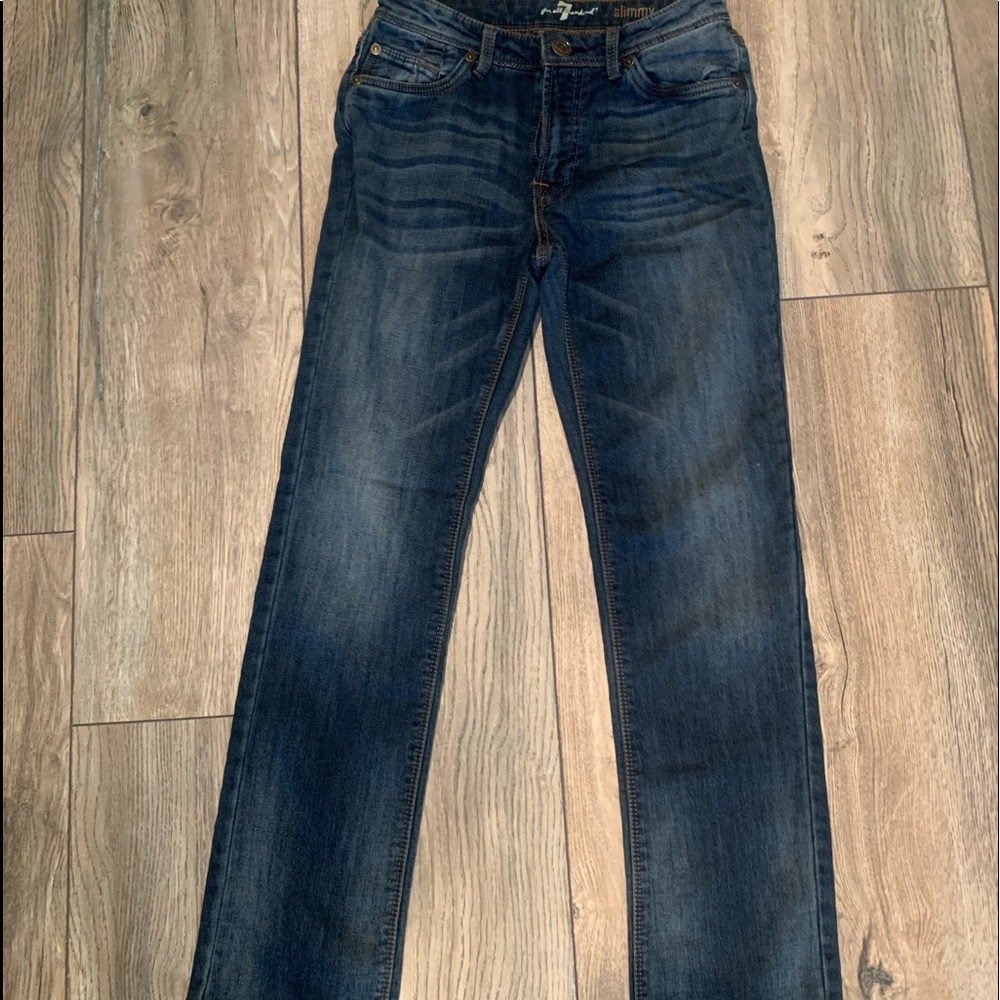 7 For All Man Kind Girls Slimy Jean